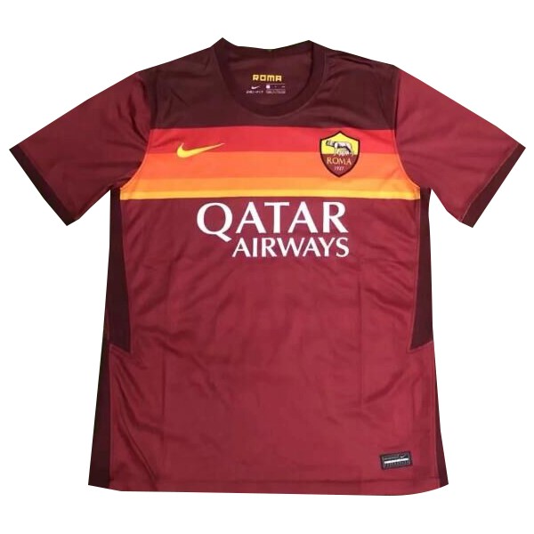 Camiseta Roma Replica Primera Ropa 2020/21 Naranja